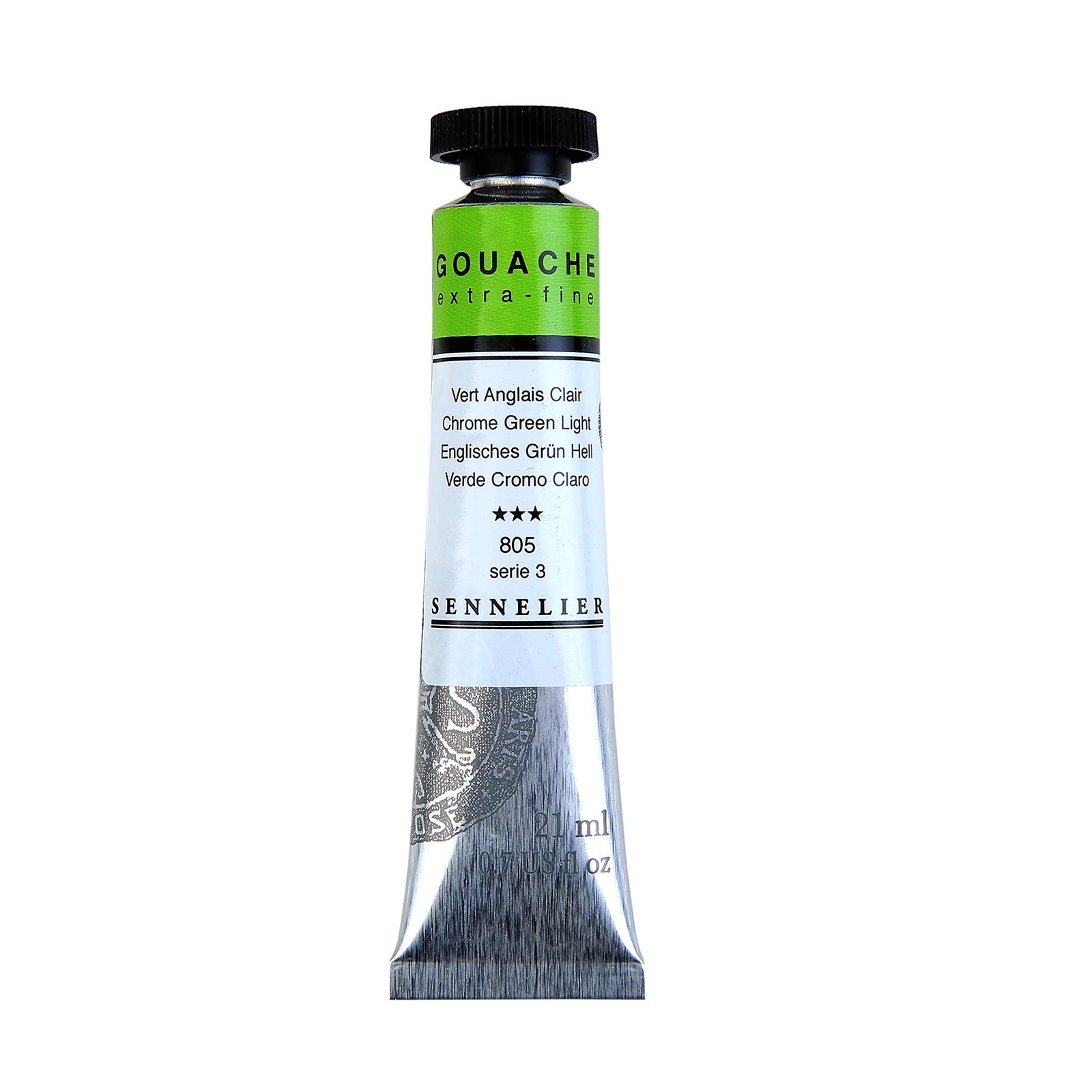 SENNELIER XTRA FINE GOUACHE COLOUR 21 ML SR 3 CHROME GREEN LIGHT  (N130511.805)