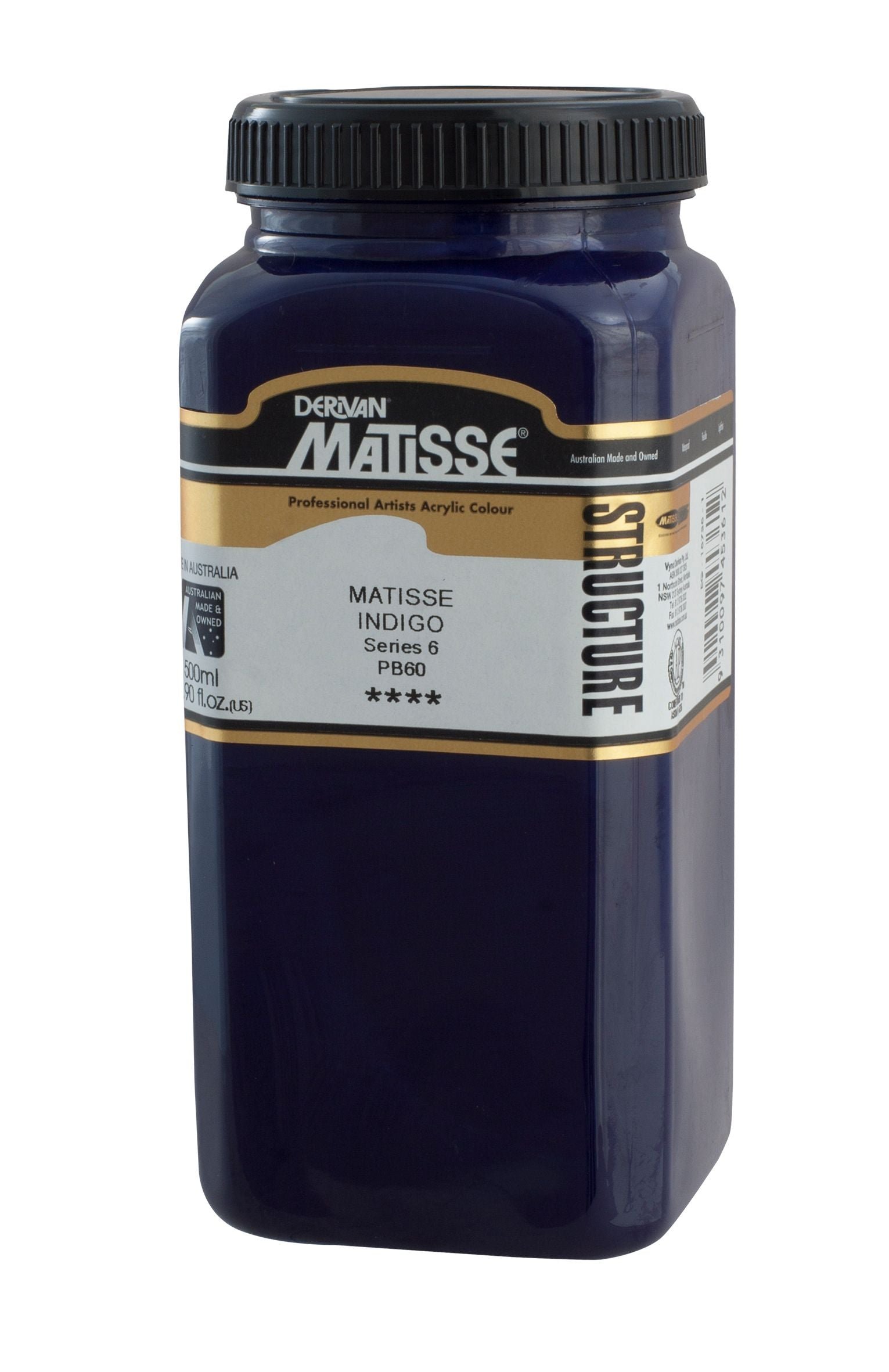 MATISSE STRUCTURE ACRYLIC 500 ML SR 6 MATISSE INDIGO 1M5MI
