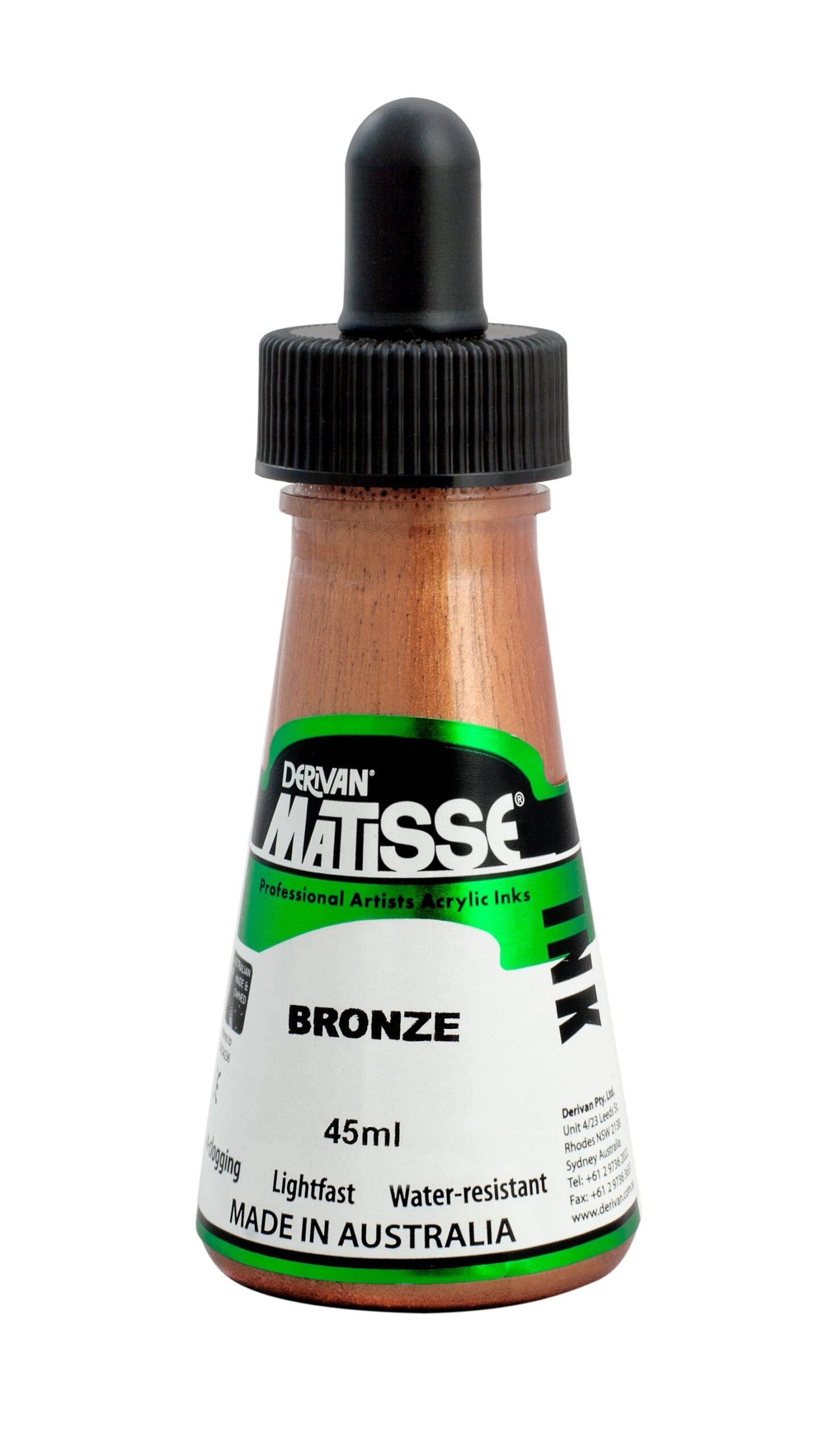 MATISSE ACRYLIC INK 45 ML BRONZE (1MI50MBZ)