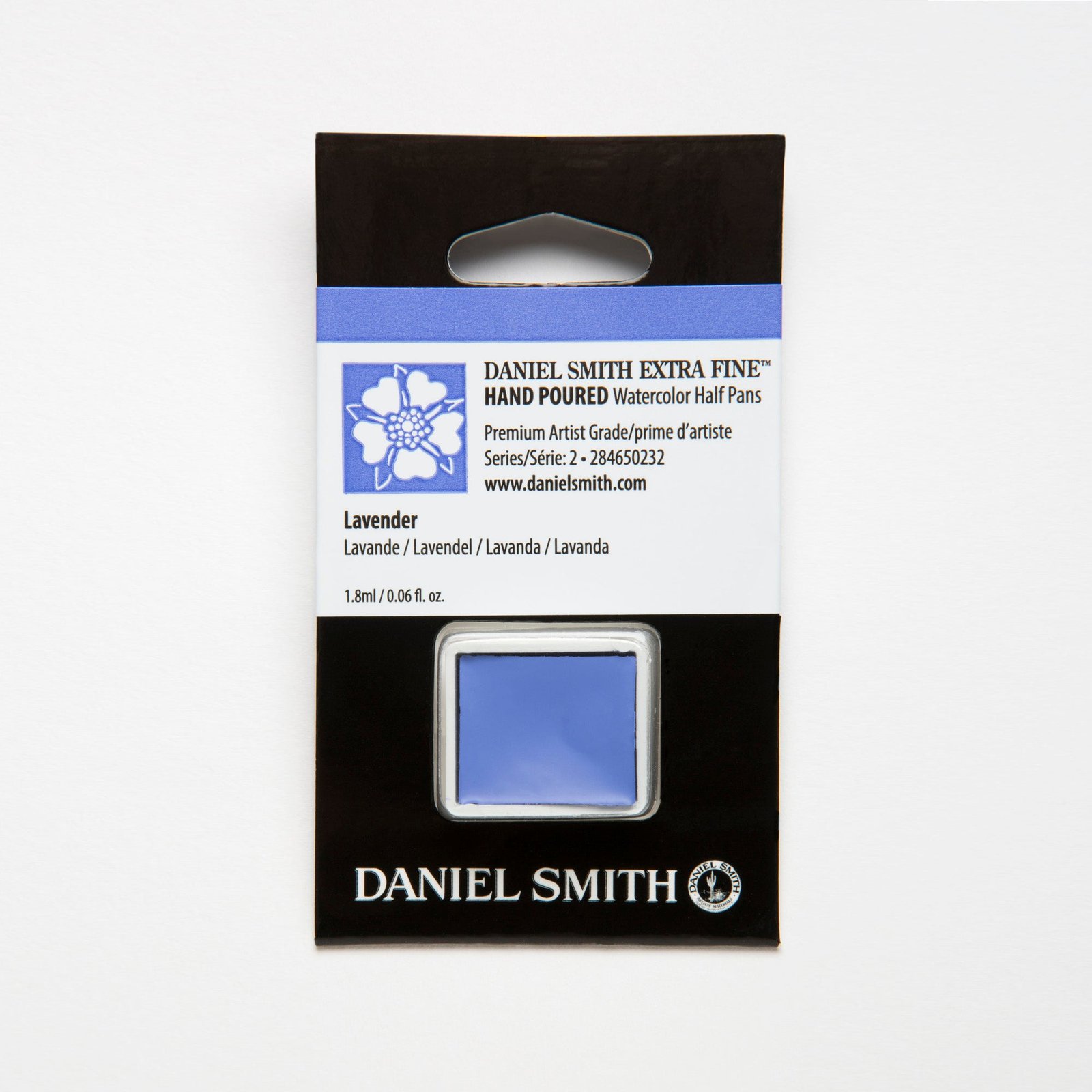 DANIEL SMITH EXTRA FINE WATERCOLOUR HALF PANS SR 2 1.8 ML LAVENDER (284650232)
