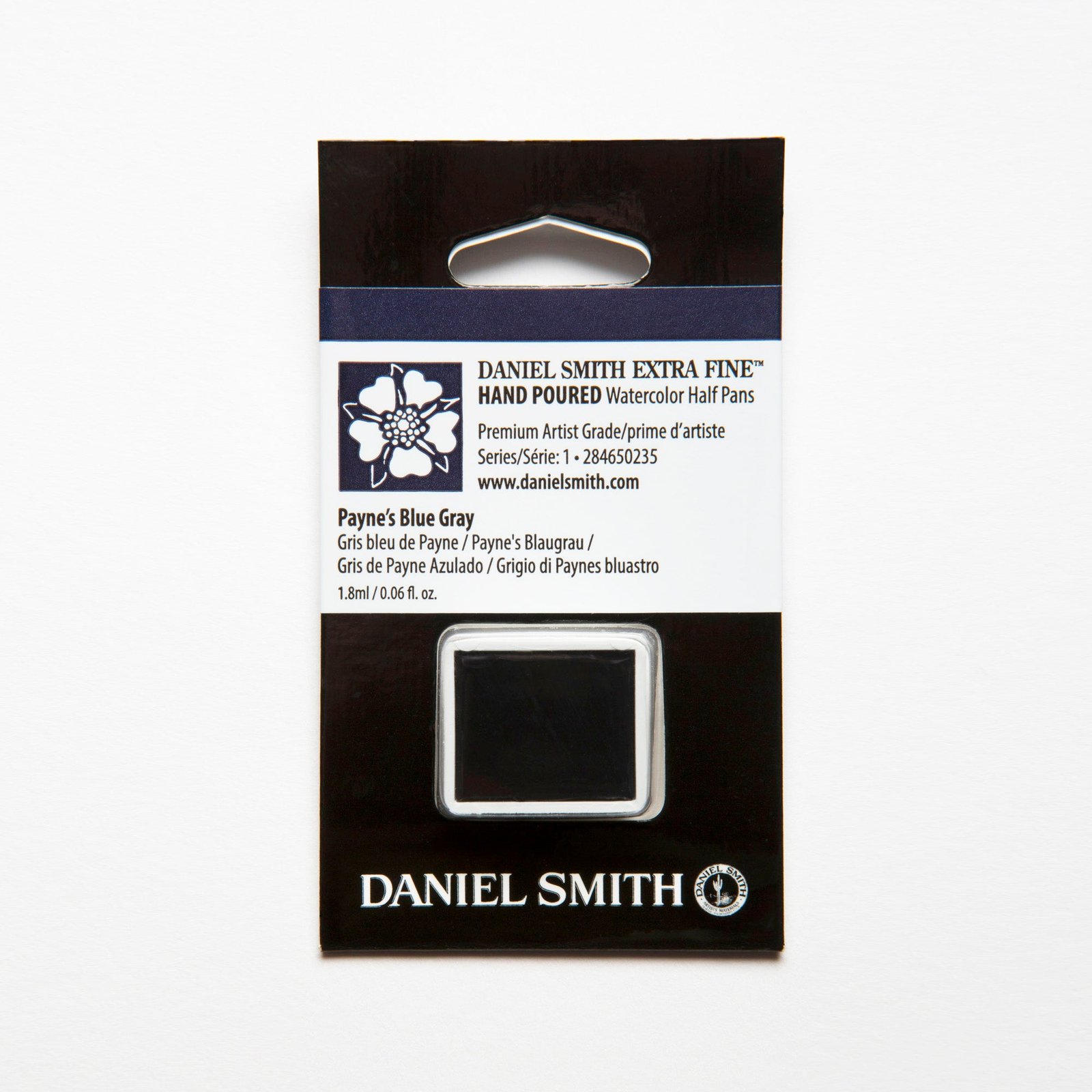 DANIEL SMITH EXTRA FINE WATERCOLOUR HALF PANS SR 1 1.8 ML PAYNES BLUE GRAY (284650235)