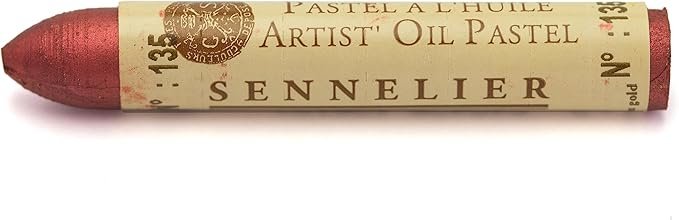 SENNELIER OIL PASTEL 5 ML REDDISH BROWN GOLD (135)