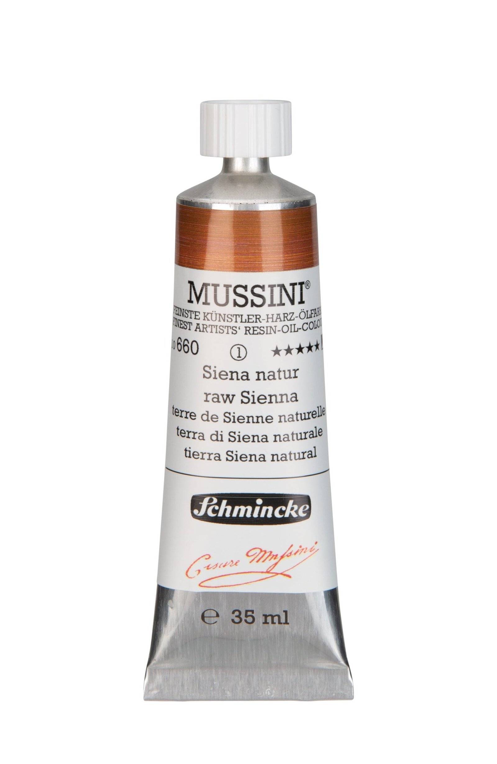 Schmincke Mussini Oil Colour 35 ML SR 1 Raw Sienna (660)
