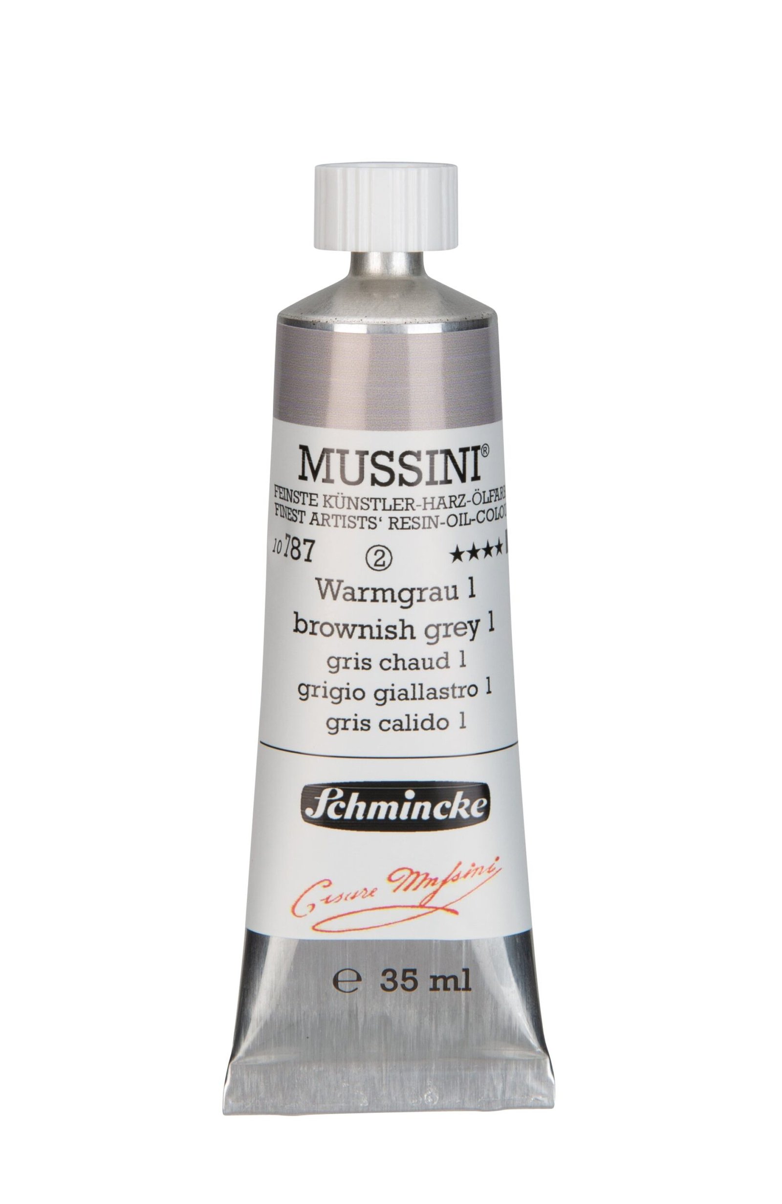 Schmincke Mussini Oil Colour 35 ML SR 2 Brownish Grey 1 (787)