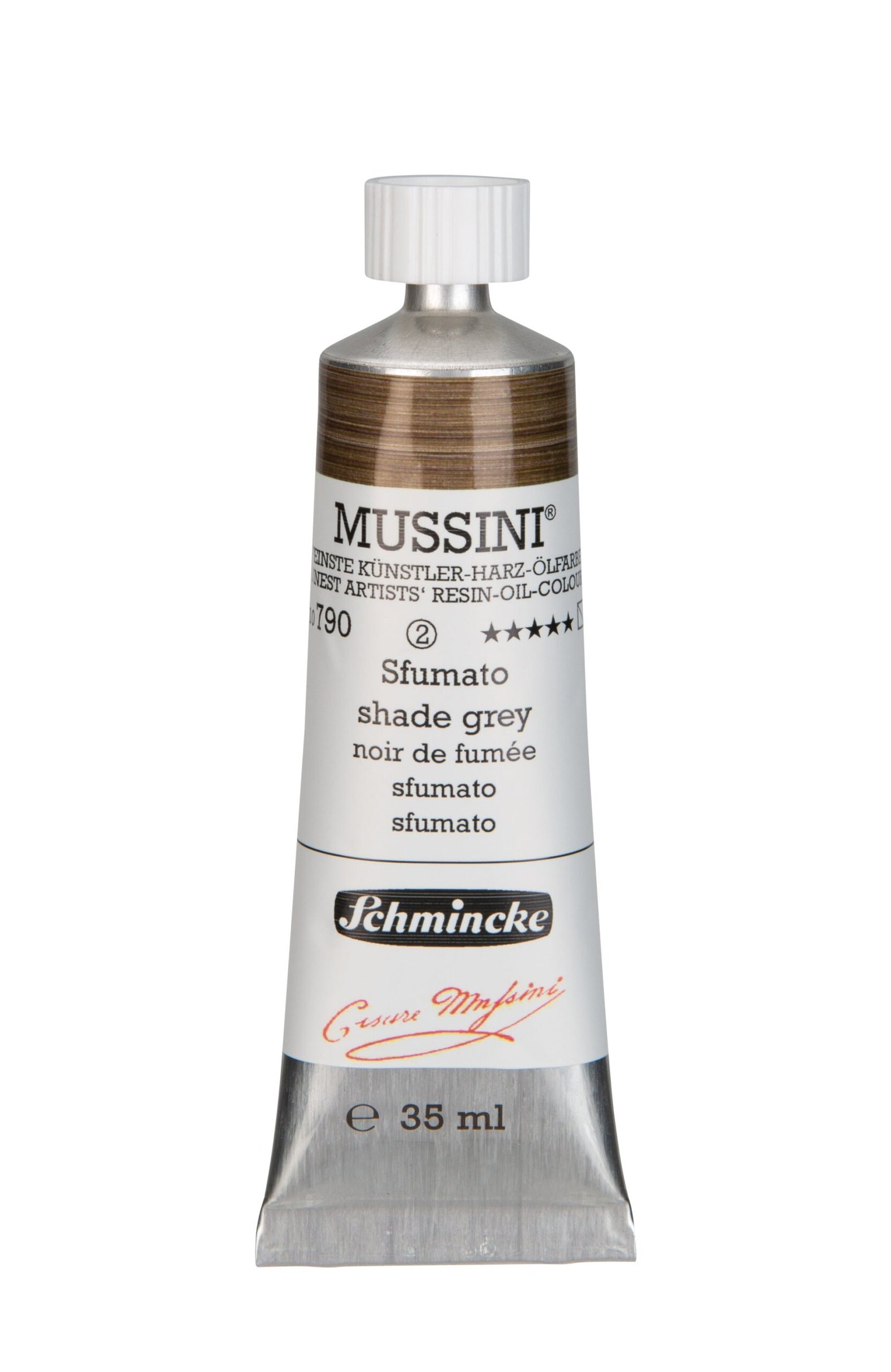 Schmincke Mussini Oil Colour 35 ML SR 2 Shade Grey (790)