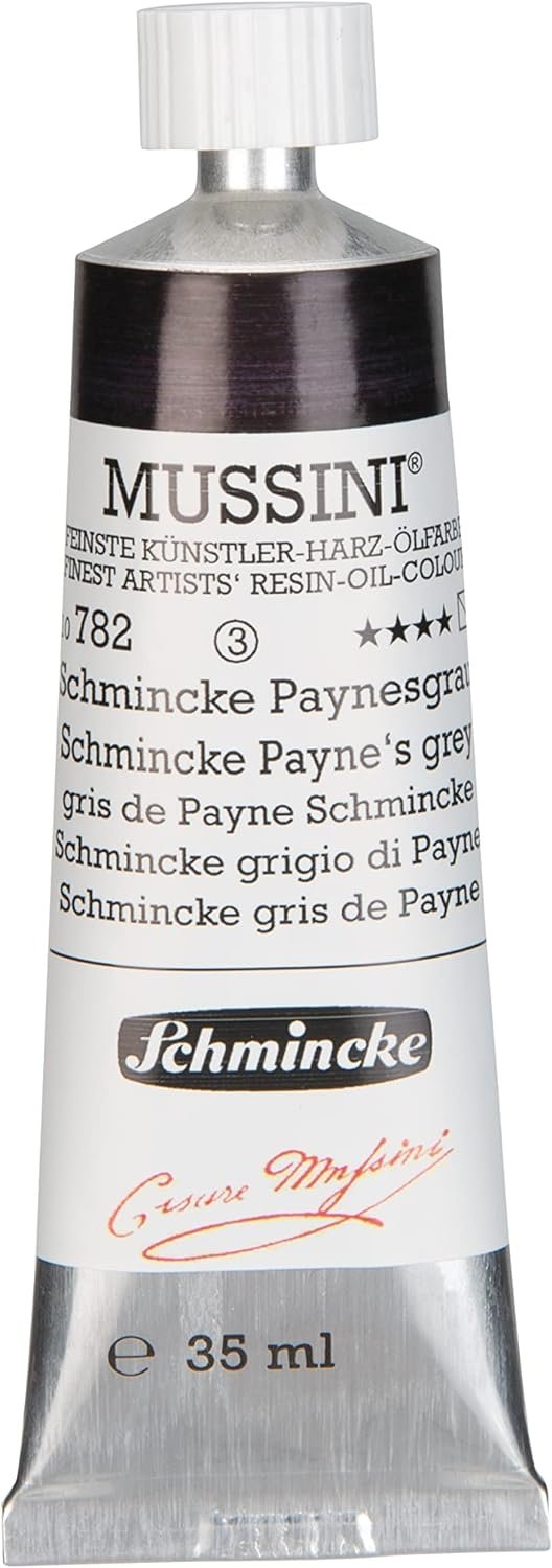 Schmincke Mussini Oil Colour 35 ML SR 3 Schmincke Paynes Greeen (782)