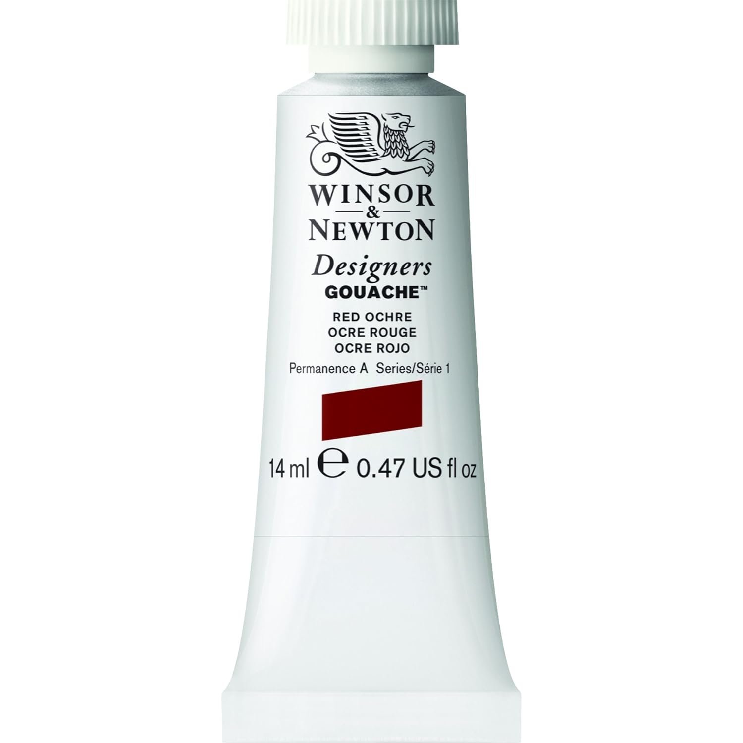WINSOR & NEWTON DESIGNERS GOUACHE COLOUR 14 ML SR 1 RED OCHRE (605564)