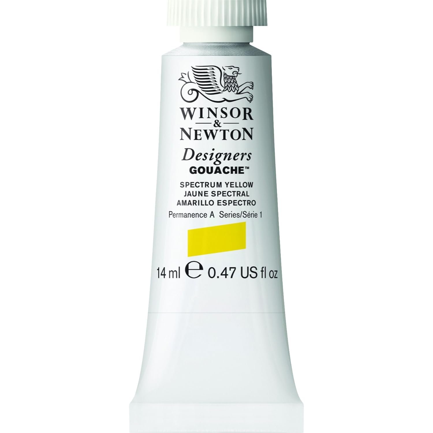 WINSOR & NEWTON DESIGNERS GOUACHE COLOUR 14 ML SR 1 SPECTRUM YELLOW (605627)