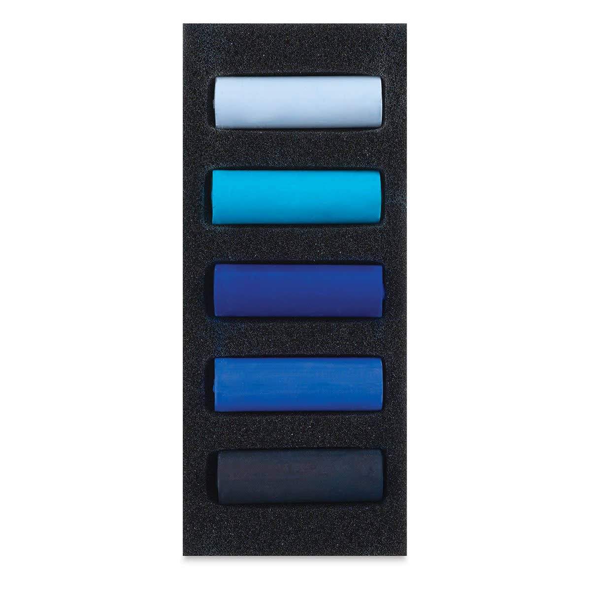 REMBRANDT SOFT PASTEL HALF STICK SET OF 5 DEEP BLUES (31820523)