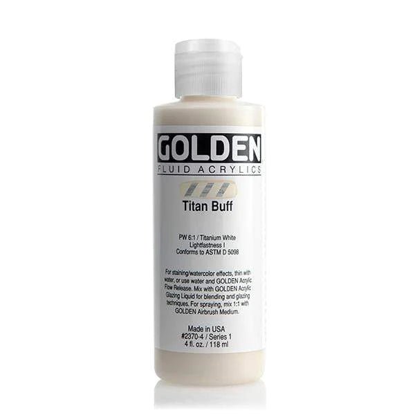 GOLDEN FLUID ACRYLIC COLOUR 118 ML SR 1 TITAN BUFF (0002370-4)