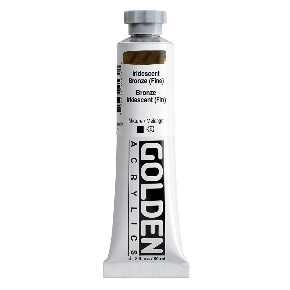 GOLDEN HEAVY BODY ACRYLIC COLOUR 59 ML SR 7 OPEN IRIDESCENT BRONZE FINE (0007481-2)