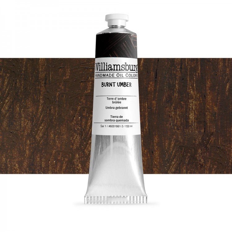 Williamsburg Oil Colour 150 ML SR 1 Burnt Umber (6001661-3)