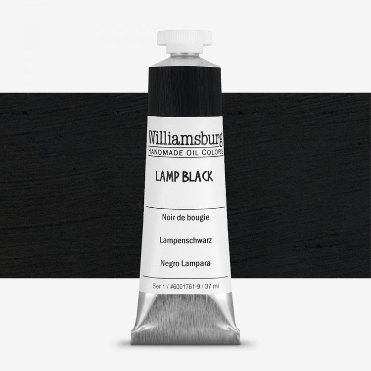Williamsburg Oil Colour 37 ML SR 1 Lamp Black (6001761-9)