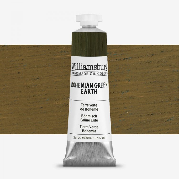 Williamsburg Oil Colour 37 ML SR 2 Bohemian Green Earth (6001021-9)