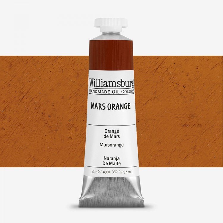 Williamsburg Oil Colour 37 ML SR 2 Mars Orange (6001382-9)