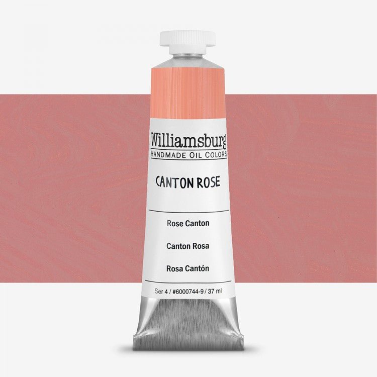 Williamsburg Oil Colour 37 ML SR 4 Canton Rose (6000744-9)