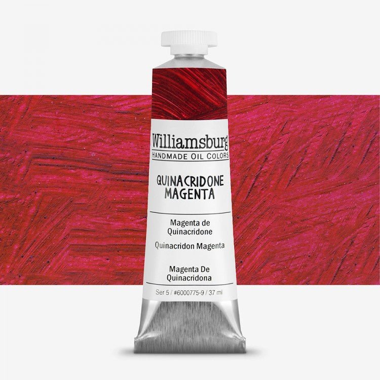Williamsburg Oil Colour 37 ML SR 5 Quinacridone Magenta (6000775-9)