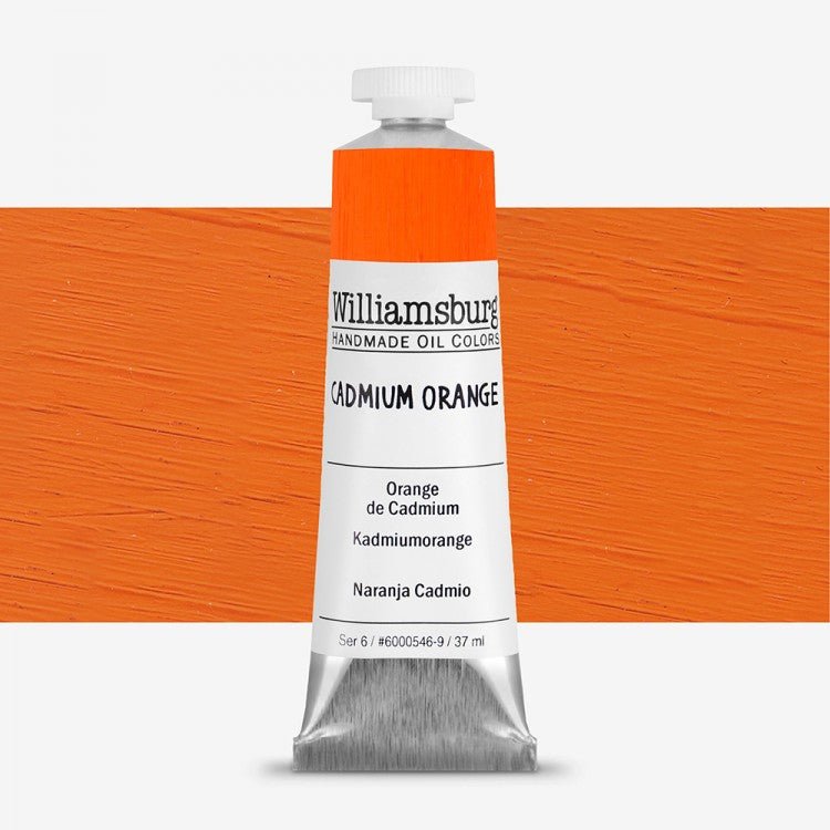 Williamsburg Oil Colour 37 ML SR 6 Cadmium Orange (6000546-9)