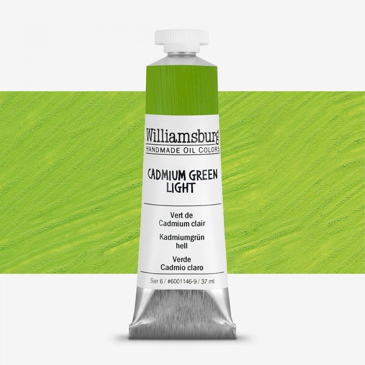 Williamsburg Oil Colour 37 ML SR 6 Cadmium Green Light (6001146-9)