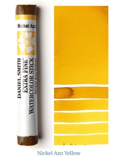 DANIEL SMITH EXTRA FINE WATER COLOUR STICK 12 ML NICKEL AZO YELLOW (PY 150)