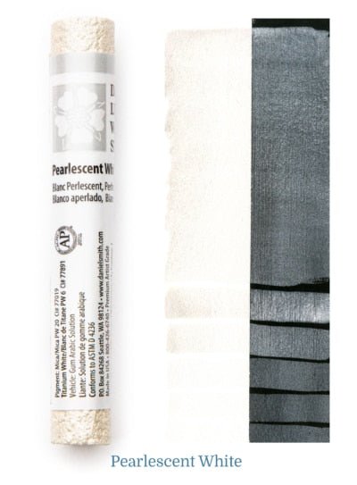 DANIEL SMITH EXTRA FINE WATER COLOUR STICK 12 ML PEARLESCENT WHITE (-)