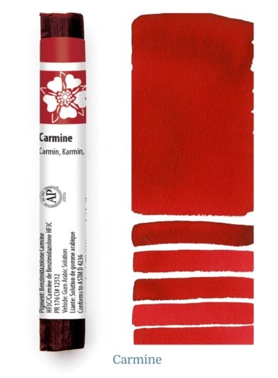 DANIEL SMITH EXTRA FINE WATER COLOUR STICK 12 ML CARMINE (-)