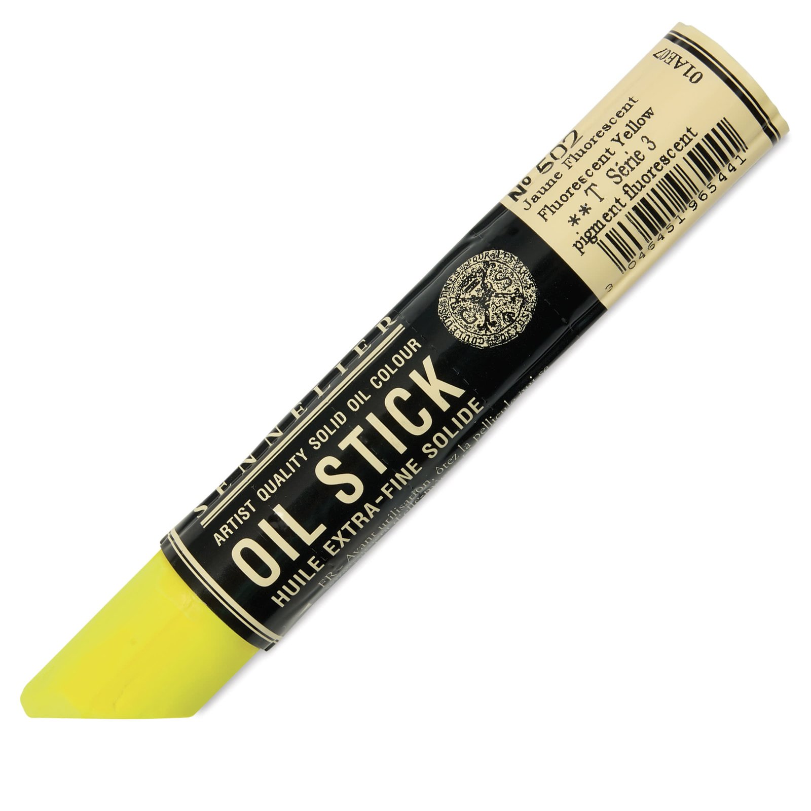 SENNELIER OIL STICKS N502 FLUORESCENT YELLOW S3 38ML (N502)
