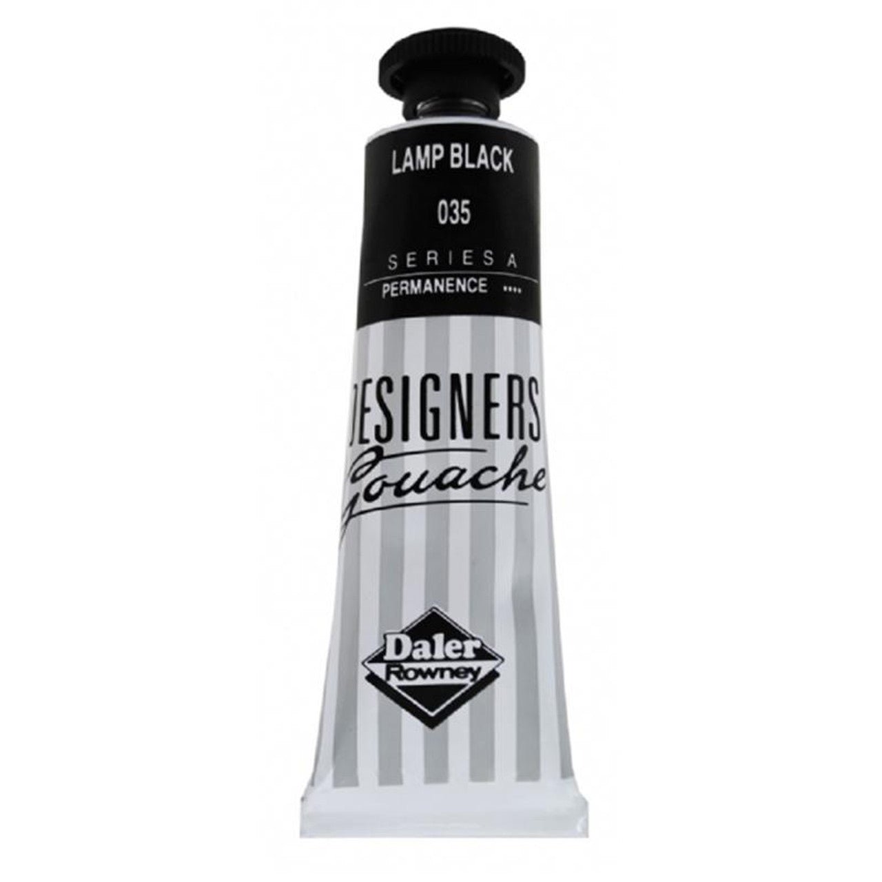 DALER & ROWNEY DESIGNERS GOUACHE 15 ML LAMP BLACK (136005035)