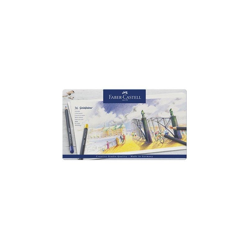FABER CASTELL GOLDFABER PENCIL COLOUR SET OF 36 (114736)