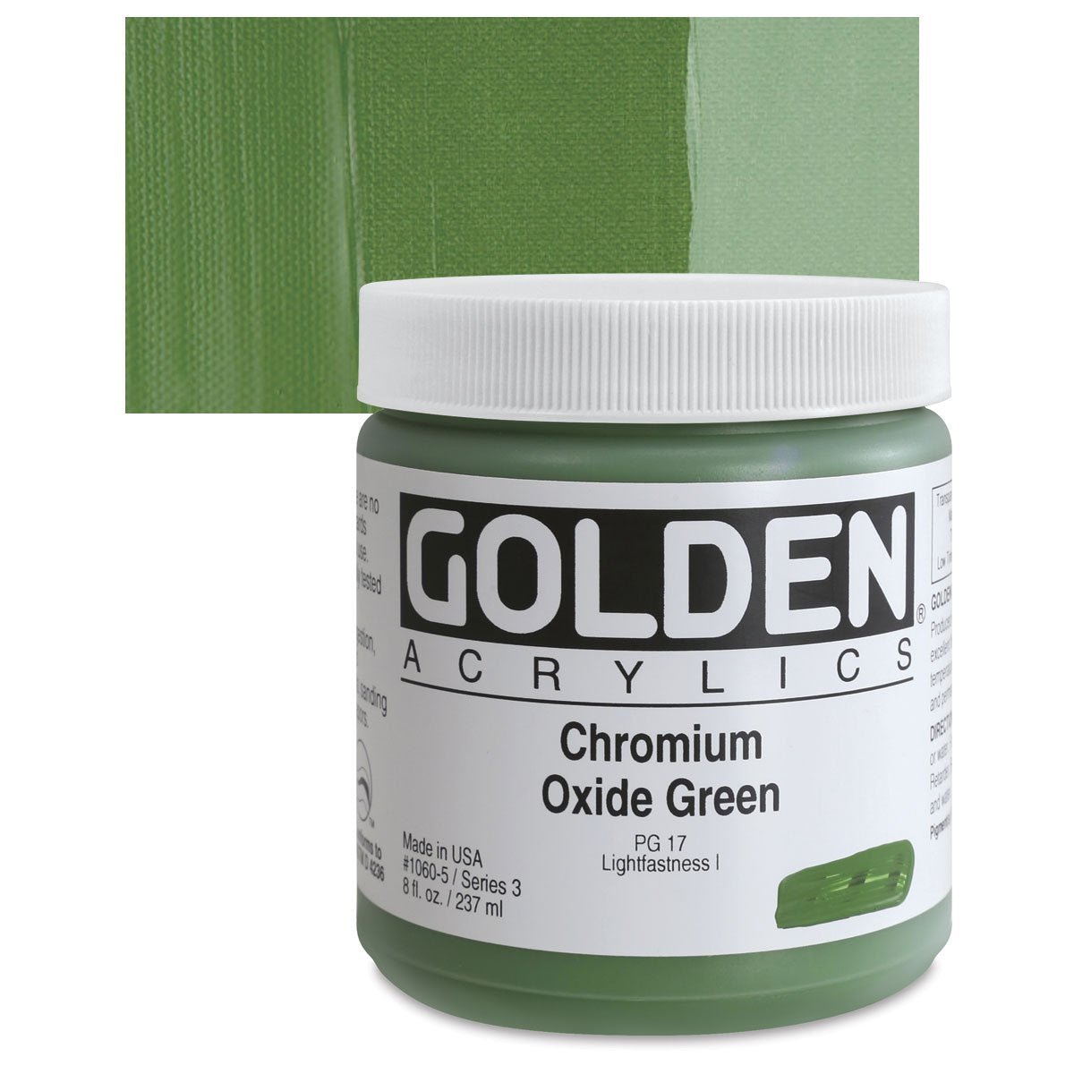 GOLDEN HB ACRYLIC 236 ML SR 3 CHROMIUM OXIDE GREEN (0001060-5)