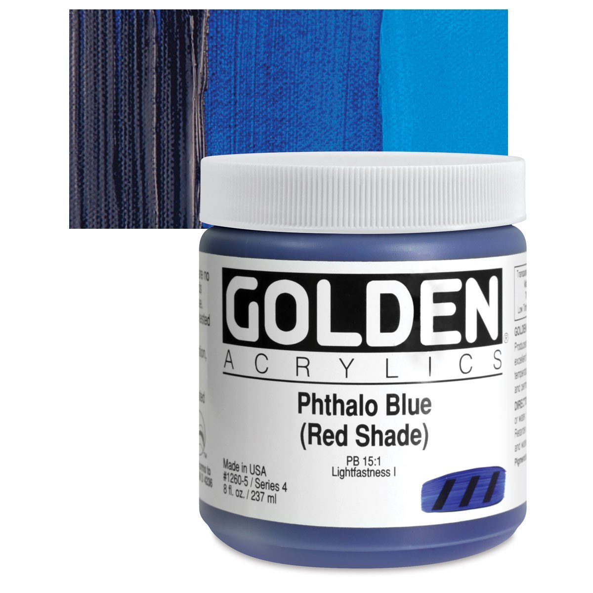 GOLDEN HB ACRYLIC 236 ML SR 4 PHTHALO BLUE R.S. (0001260-5)