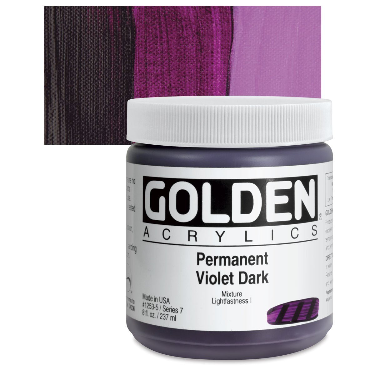 GOLDEN HB ACRYLIC 236 ML SR 7 PERMANENT VIOLET DARK (0001253-5)