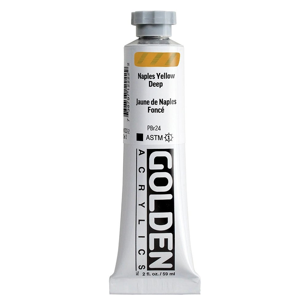 GOLDEN HB ACRYLIC 59 ML SR 2 NAPLES YELLOW DEEP (0001222-2)