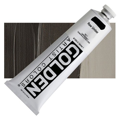 GOLDEN HB ACRYLIC 148 ML SR 1 RAW UMBER (0001350-3)