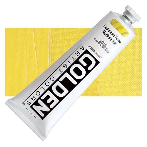 GOLDEN HB ACRYLIC 148 ML SR 7 CADMIUM YELLOW MEDIUM (0001130-3)