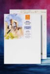 PAN ART AQUA 100% COTTON Stretched Canvas - 12 x 16