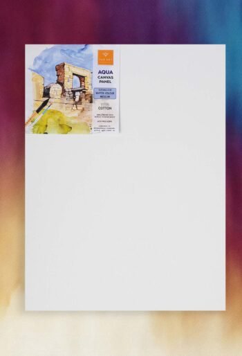 PAN ART AQUA CANVAS PANEL - 12x16