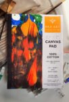 PAN ART BLACK - 100% COTTON Canvas Pad