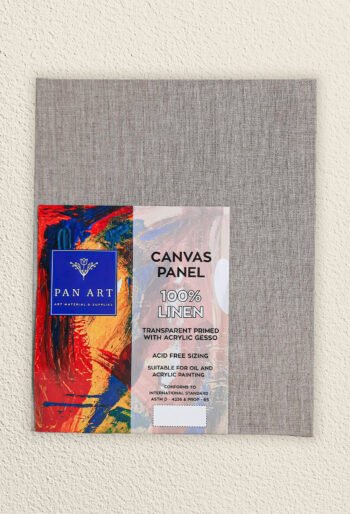 PAN ART 100% LINEN - TRANS. PRIMED Canvas Panel