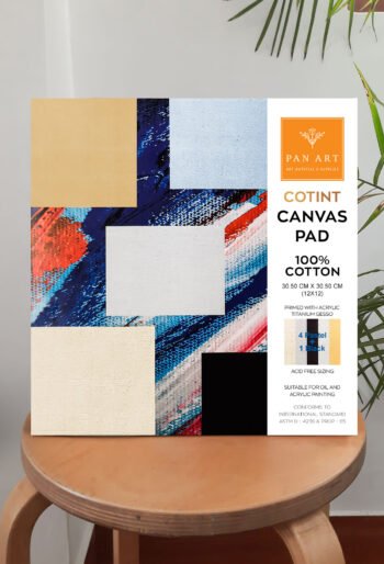 PAN ART COTINT - 100% COTTON Canvas Pad