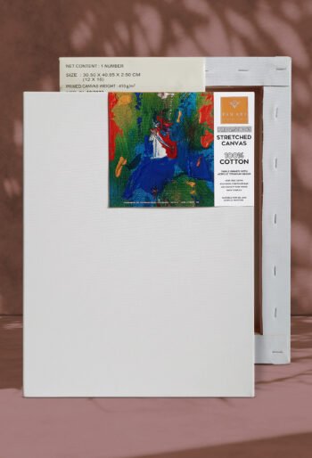 PAN ART D’ARTISTE 100% COTTON Stretched Canvas - 12 x 16