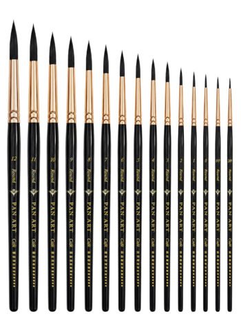 PAN ART Café Round Brush - Series 6603