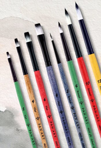 PAN ART School & Hobby Flat Brush - Series 6622